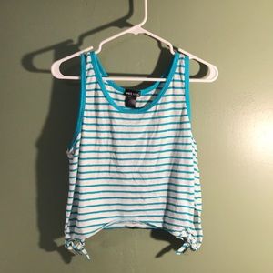 Wet seal crop top